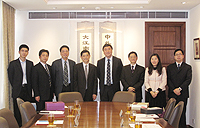 Delegation from Ningbo University Visits CUHK